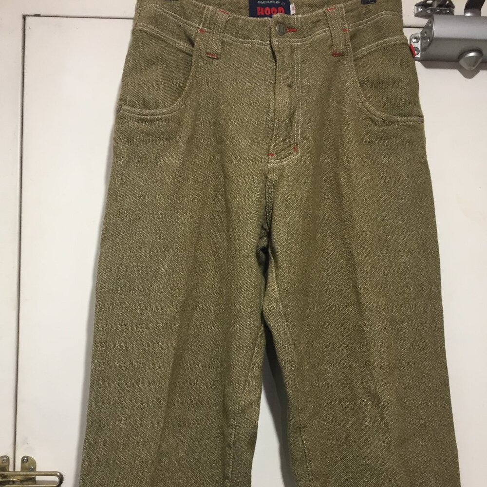 VINTAGE HOOD WIDE LEG PANTS SIZE 32